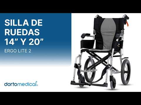 Silla de Ruedas Karma ERGO LITE 2 Ruedas 14" y 20"
