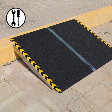 Rampa para Escalón Grande Máx. 15 cm Resistente 272 Kg