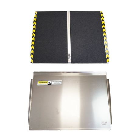 Rampa para Escalón Grande Máx. 15 cm Resistente 272 Kg