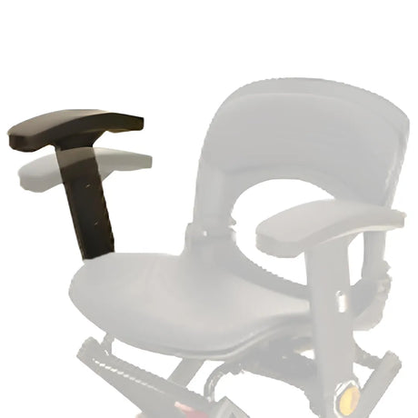 Reposabrazos izquierdo y derecho de fácil instalación para scooters dortomedical