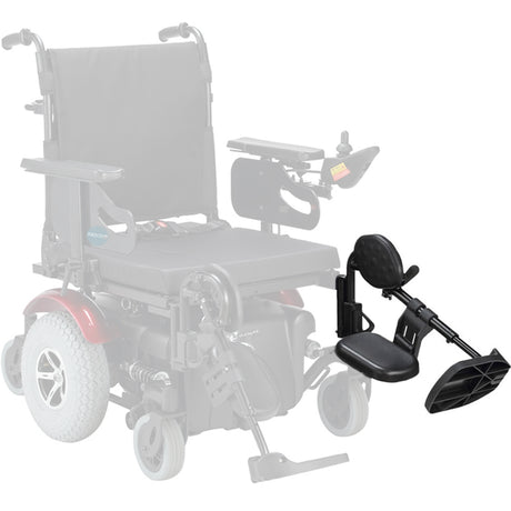Reposapies para silla de ruedas eléctrica bariátrica dortomedical