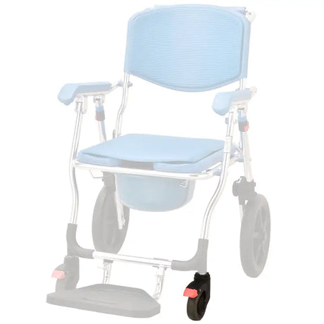 Repuesto de rueda para silla de baño ZEN de fácil instalación dortomedical