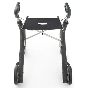 Rollator plegable con ancho de 24 cm para un transporte compacto y fácil de Dortomedical.