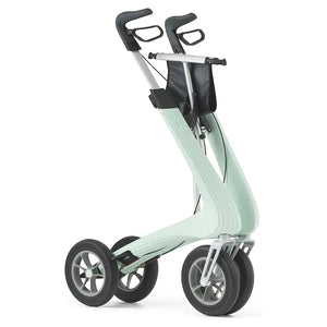 Rollator ultraligero con frenos de maneta de alta precisión para un control total de Dortomedical.