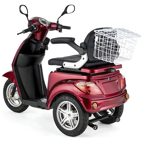 Scooter de 3 ruedas con radio de giro de 190 cm para una excelente maniobrabilidad de Dortomedical