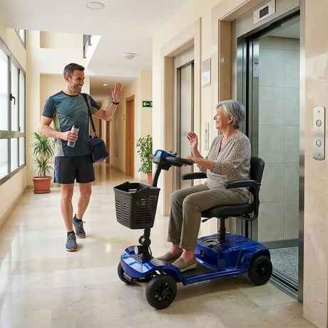 Scooter Eléctrico 4 Ruedas LUCAS
