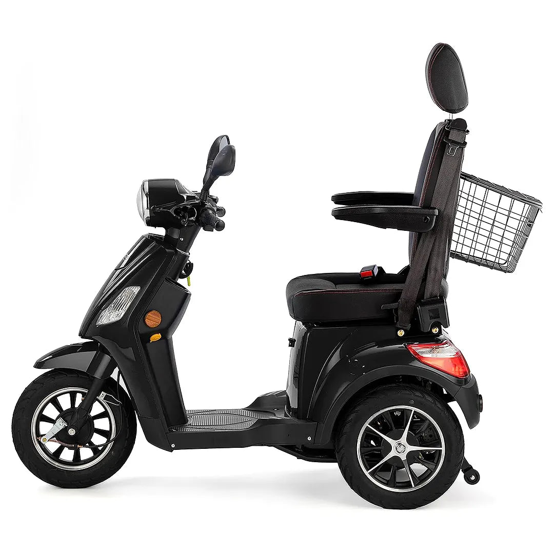 Scooter para adultos con pantalla LED que muestra el nivel de carga y velocidad del vehículo de Dortomedical