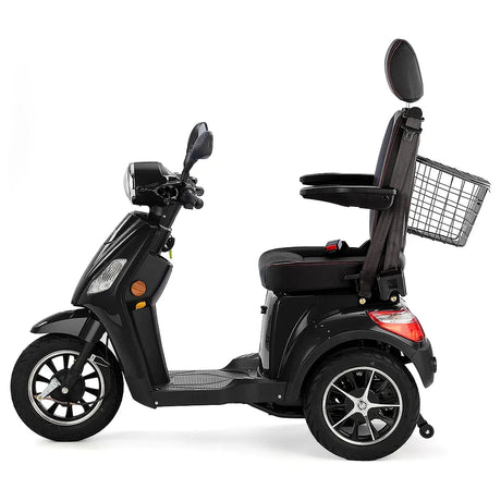 Scooter para adultos con pantalla LED que muestra el nivel de carga y velocidad del vehículo de Dortomedical