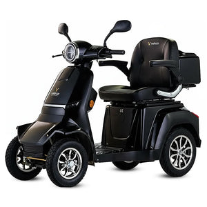 Scooter para adultos con sistema de alarma sonora y bocina para evitar robos y alertar a peatones de Dortomedical