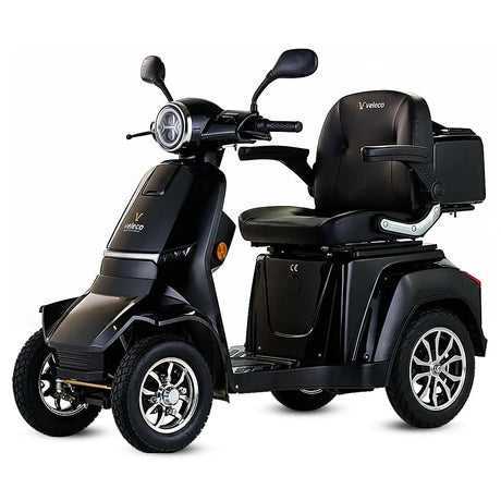 Scooter para adultos con sistema de alarma sonora y bocina para evitar robos y alertar a peatones de Dortomedical