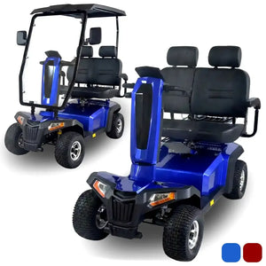 Scooter para dos personas con batería de 75Ah para mayor independencia diaria dortomedical