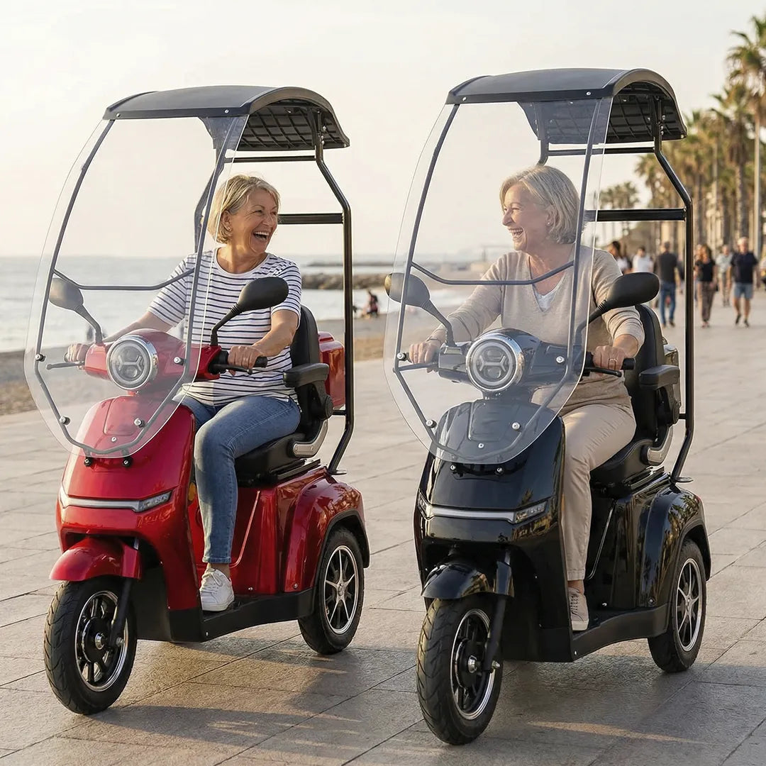 Scooter eléctrico 800W con capacidad de carga de 160kg y motor potente de Dortomedical
