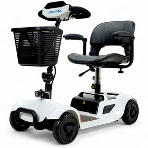 Scooter eléctrico Alfa desmontable en 5 piezas para un transporte fácil en coche dortomedical
