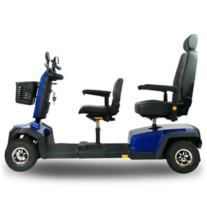 Scooter eléctrico biplaza con autonomía de hasta 58 km para facilitar una libertar diaria dortomedical
