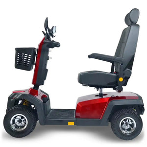 Scooter eléctrico Danubio con marcha atrás para facilitar maniobras de estacionamiento dortomedical