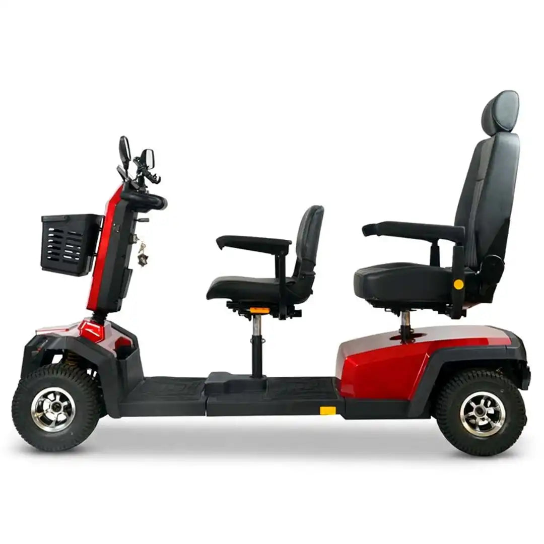 Scooter Doble Asiento con Ruedas Todoterreno DANUBIO BIPLAZA