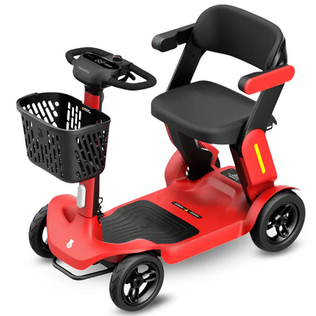 Scooter eléctrico con freno electromagnético que detiene el scooter con un bloqueo seguro dortomedical