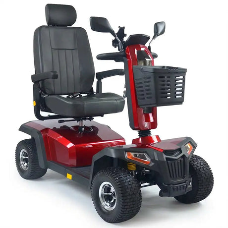 Scooter eléctrico con indicador de nivel de batería para controlar la carga disponible dortomedical