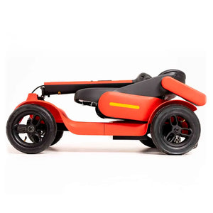 Vista plegada del scooter eléctrico inteligente plegable con autonomía hasta 40 km dortomedical