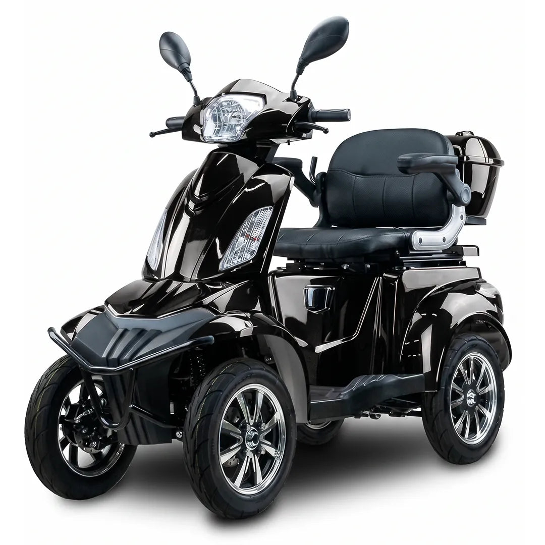 Scooter eléctrico Faster Neo, con un tiempo de carga completa de 6 a 8 horas para desplazamientos diarios prolongados dortomedical