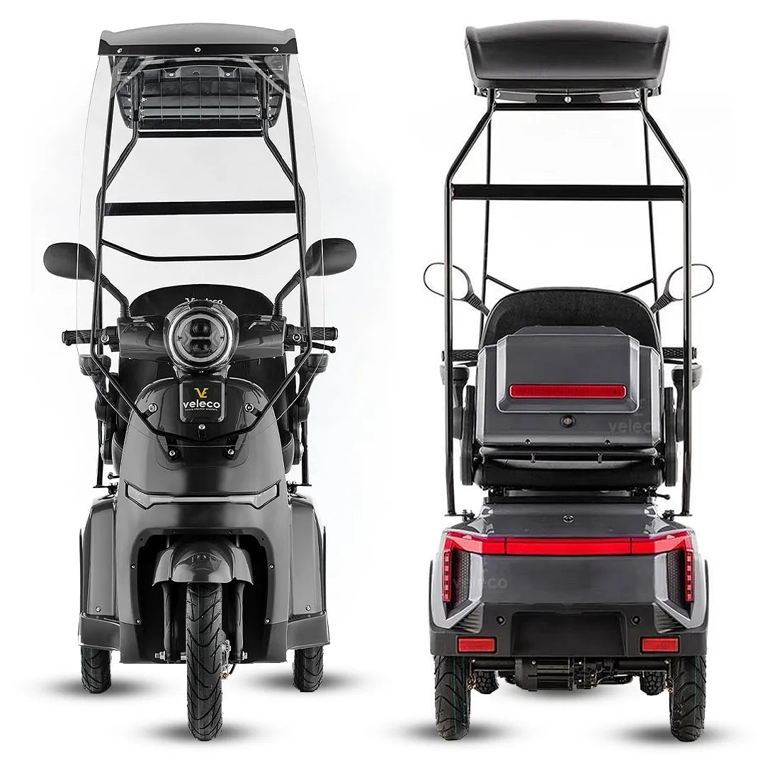 Scooter eléctrico para lluvia con pantalla LED e indicador de velocidad de Dortomedical