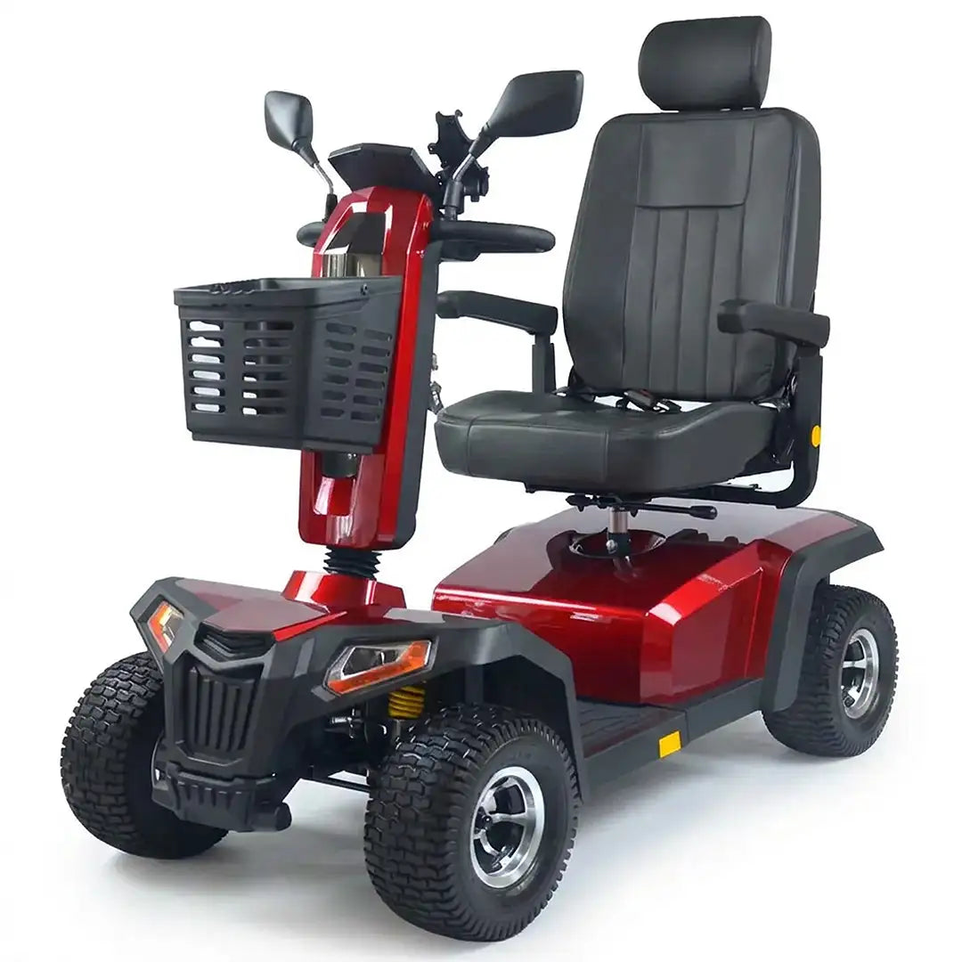 Scooter eléctrico Danubio con luces e intermitentes LED para mejorar la visibilidad dortomedical