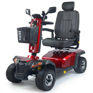 Scooter eléctrico Danubio con luces e intermitentes LED para mejorar la visibilidad dortomedical