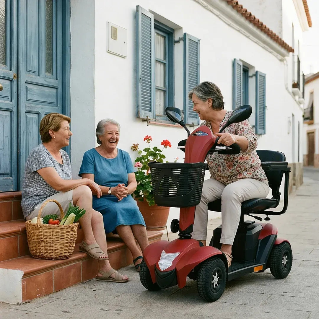 Scooter eléctrico Magnus con encendido contactless NFC para un arranque seguro y sin llaves dortomedical