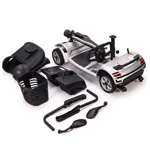 Piezas del scooter eléctrico Mate desmontable en 6 partes para un transporte más fácil dortomedical