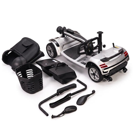 Piezas del scooter eléctrico Mate desmontable en 6 partes para un transporte más fácil dortomedical