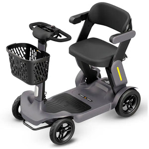 Scooter eléctrico con modo paseo donde el scooter se desplaza mientras andas dortomedical