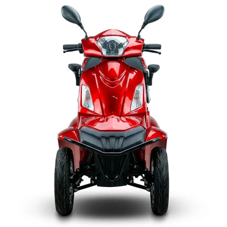 Scooter eléctrico motorizado todoterreno con altura al suelo de 18 cm para evitar obstáculos con facilidad dortomedical 
