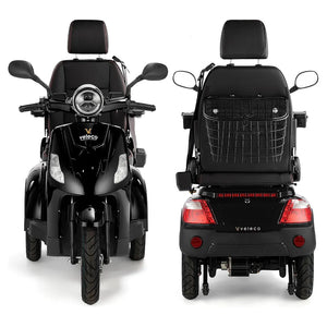 Scooter para mayores con sistema de suspensión total que garantiza una conducción suave de Dortomedical