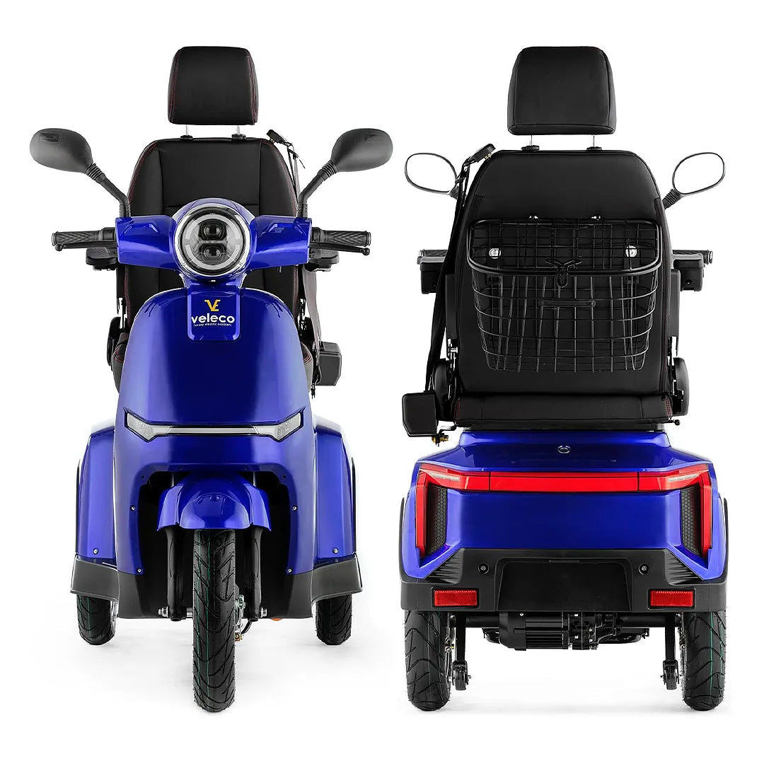 Scooter de movilidad con pantalla LED que indica el kilometraje y la velocidad en tiempo real de Dortomedical