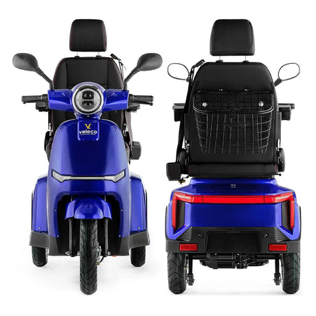 Scooter de movilidad con pantalla LED que indica el kilometraje y la velocidad en tiempo real de Dortomedical