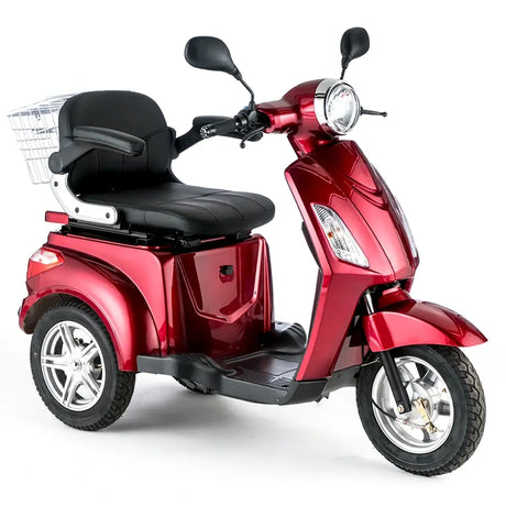 Scooter para movilidad reducida con asiento y reposabrazos ajustables para mayor confort de Dortomedical