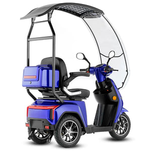 Scooter movilidad reducida con batería de larga duración y 50 km de autonomía de Dortomedical