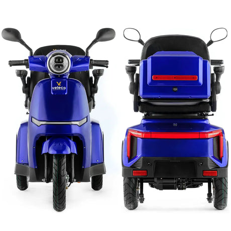 Scooter para movilidad reducida con autonomía de 50 km para disfrutar de largos paseos sin recargas de Dortomedical