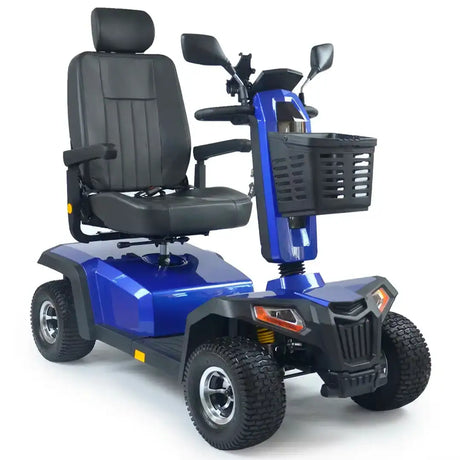 Scooter de movilidad reducida Danubio con diseño ergonómico ajustable para máximo confort del usuario dortomedical