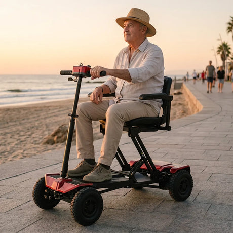 Scooter Eléctrico PLEGABLE AUTOMÁTICO con Mando a Distancia Eco