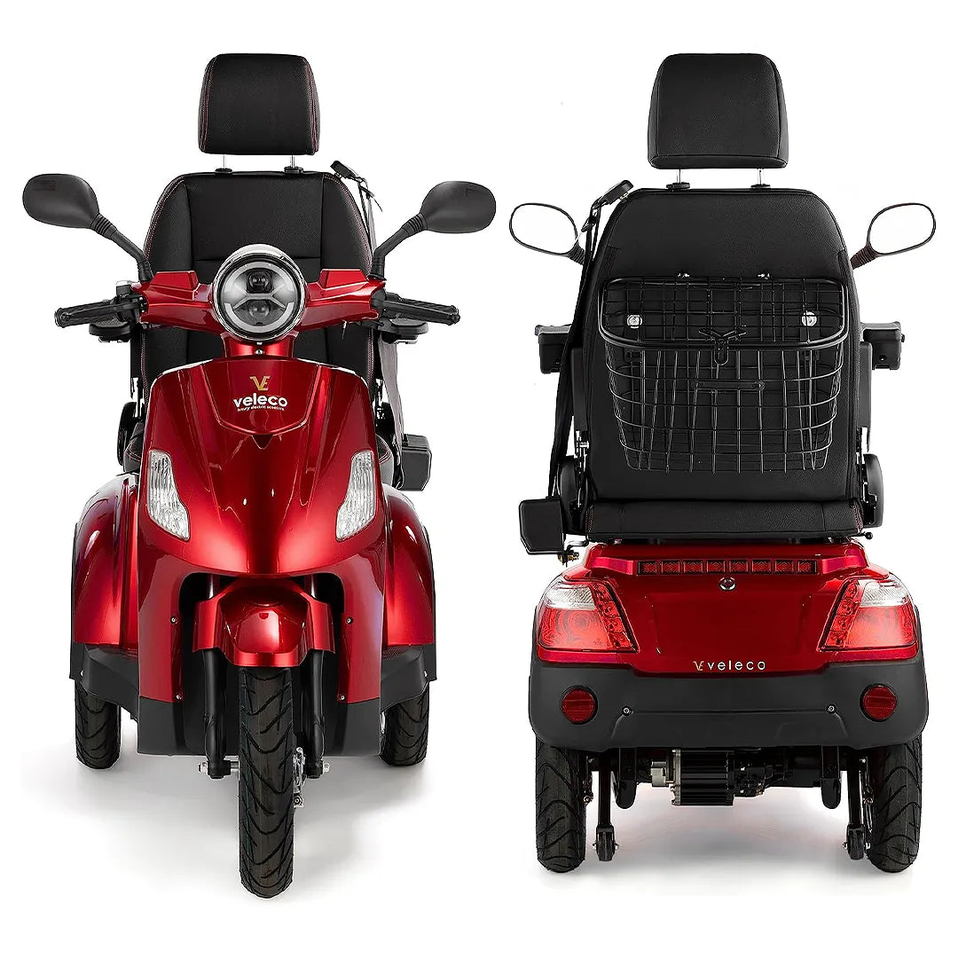 Scooter de movilidad con reposabrazos abatibles para facilitar el acceso y las transferencias de Dortomedical