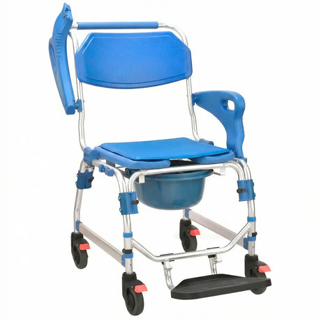 silla de ducha y wc superligera con cubeta