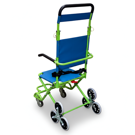 Silla para Evacuaciones Roll Over Premium con Reposacabezas y Reposapiés