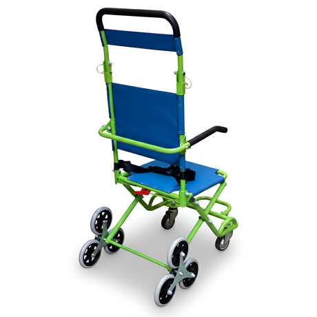 Silla para Evacuaciones Roll Over Premium con Reposacabezas y Reposapiés