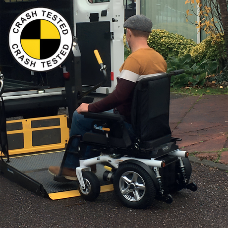 Silla Eléctrica con Asiento Regulable en Ancho y Fondo RUEBA CT