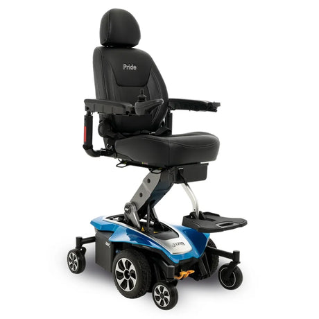 Silla de ruedas eléctrica Jazzy Air 2 con asiento elevable, respaldo alto y diseño ergonómico para un mayor confort dortomedical