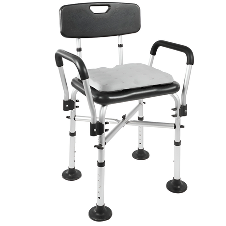 silla-ducha-acolchada-negra