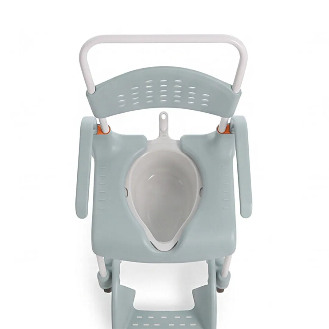 Silla para ducha y WC Etac CLEAN con cubeta incluida para mayor practicidad dortomedical