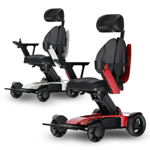 Colores disponibles de la silla eléctrica con freno electromagnético automático que ofrece una conducción segura dortomedical