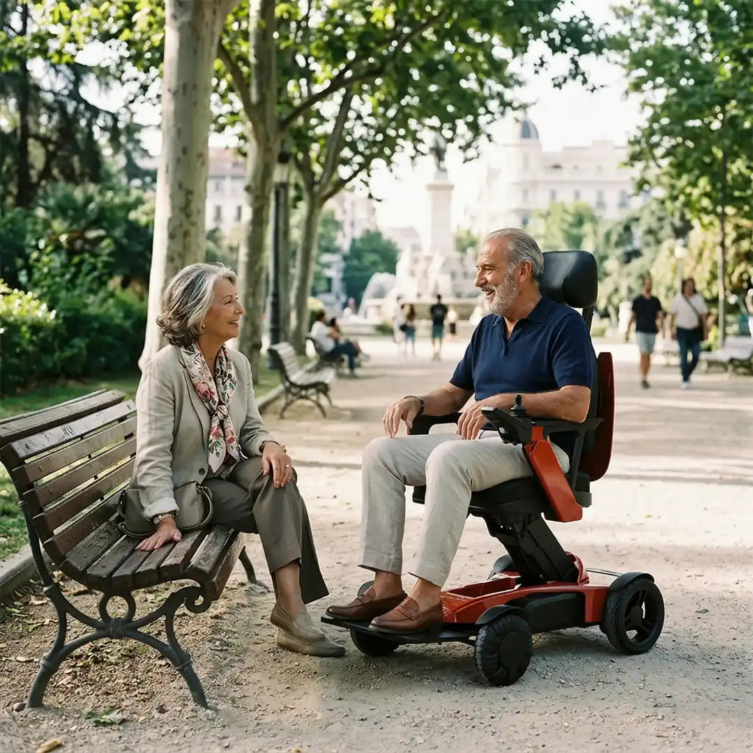 Silla eléctrica moderna con asiento regulable en altura para una mayor comodidad del usuario dortomedical